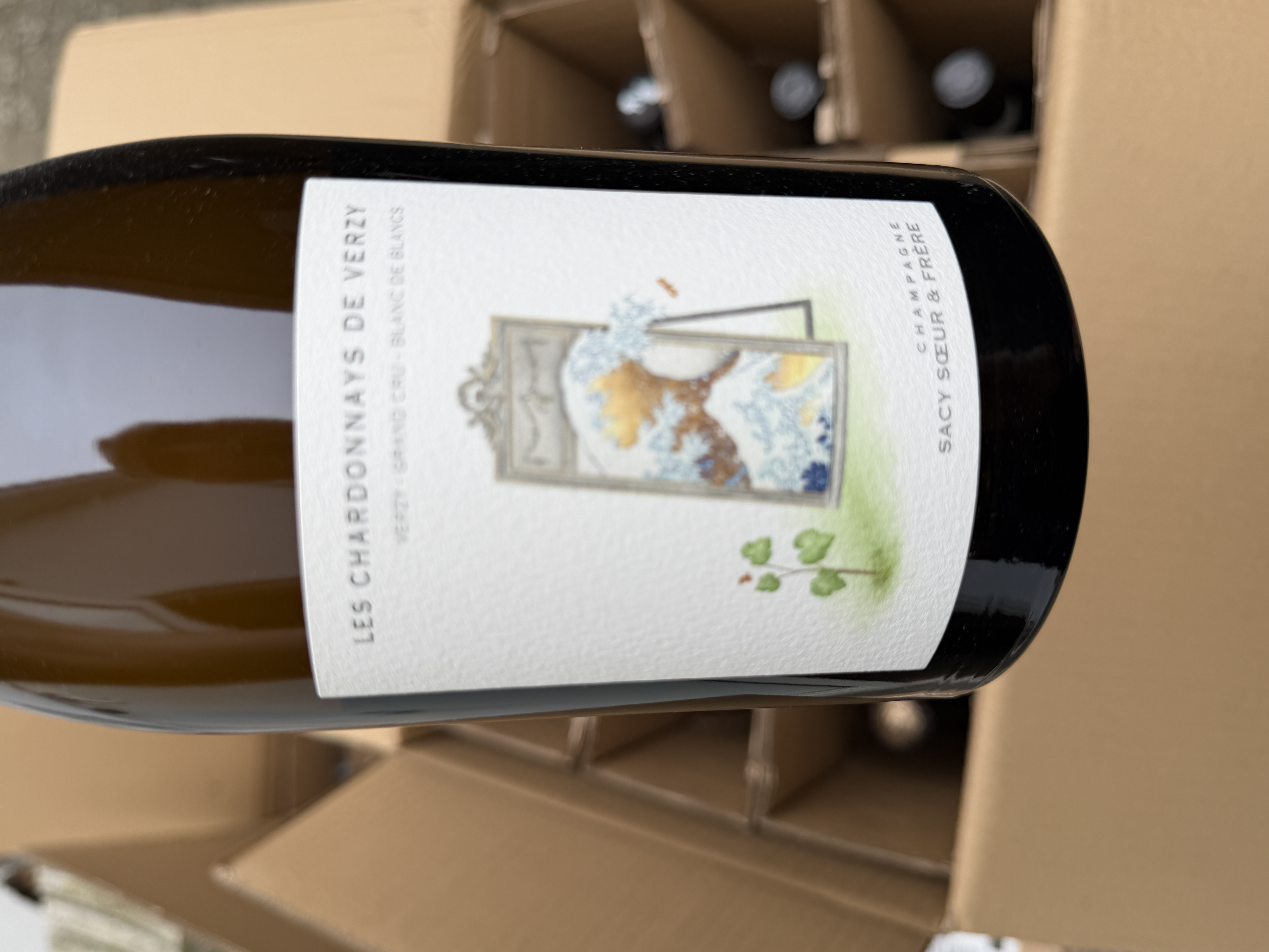Champagne Sacy Soeur & Frère - Les Chardonnays de Verzy Grand Cru 2023 - Søllerød Vin