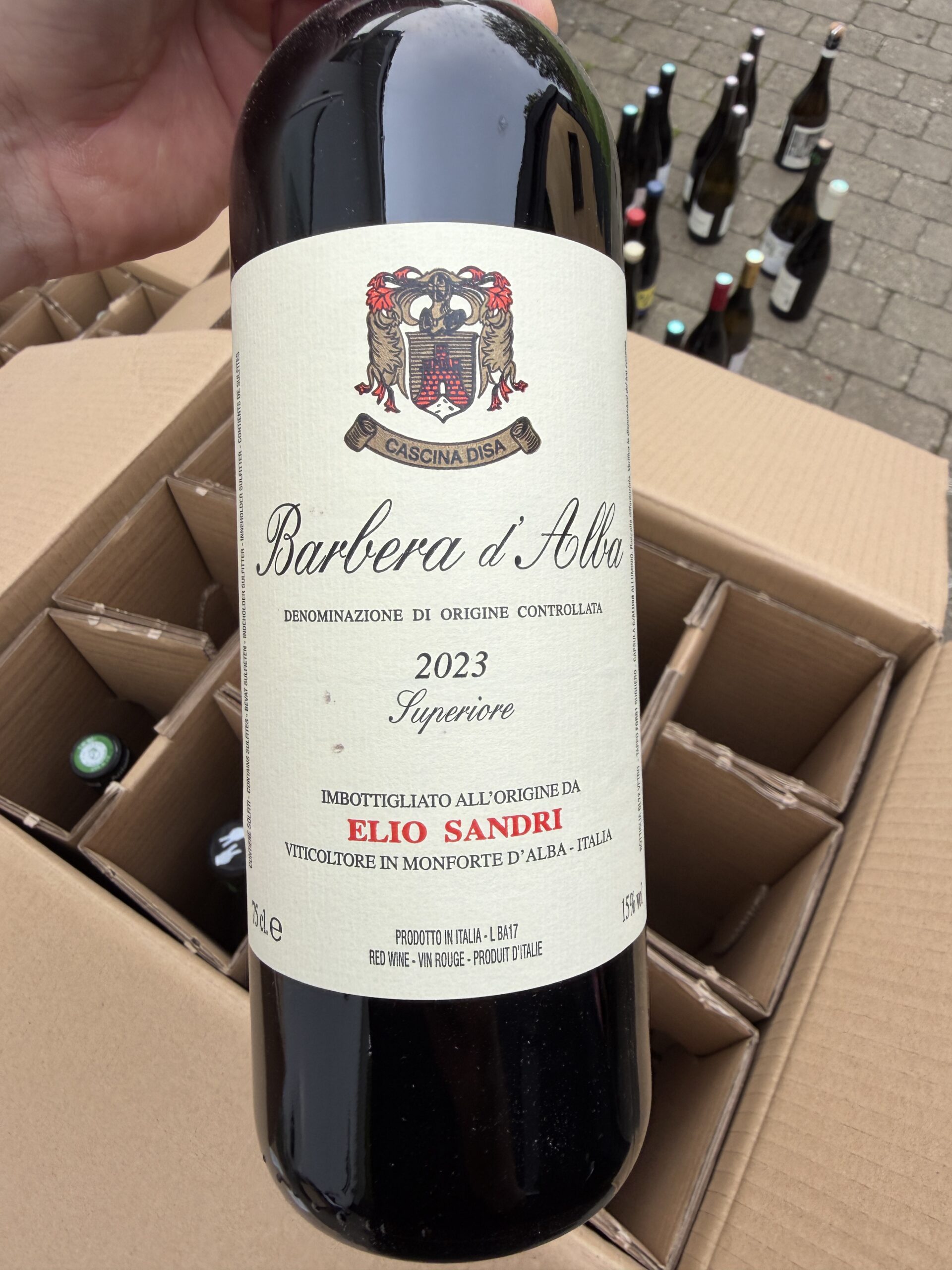 Elio Sandri - Barbera d'Alba 2023. - Søllerød Vin