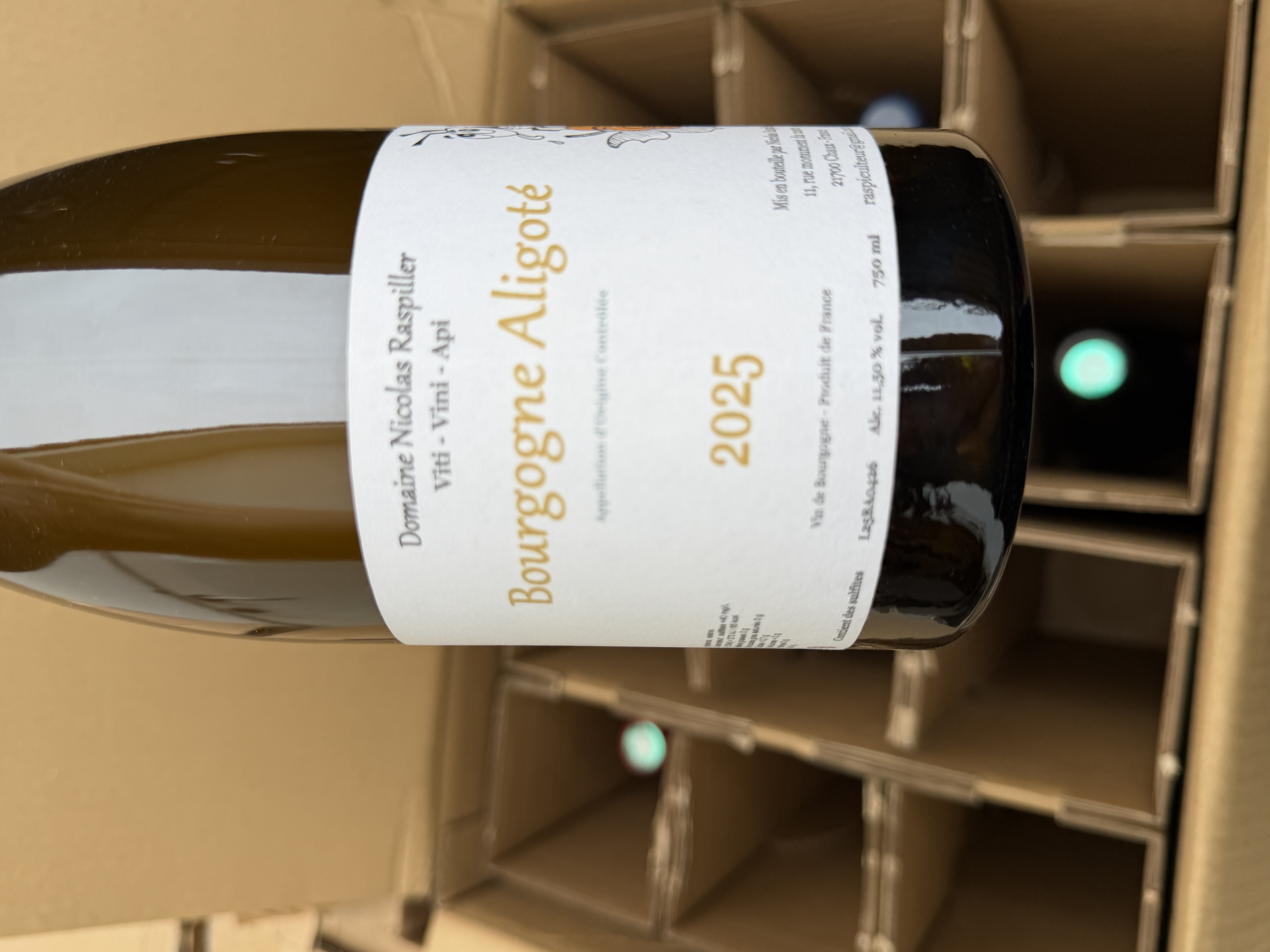 Nicholas Raspiller - Bourgogne Aligoté 2025 - Søllerød Vin