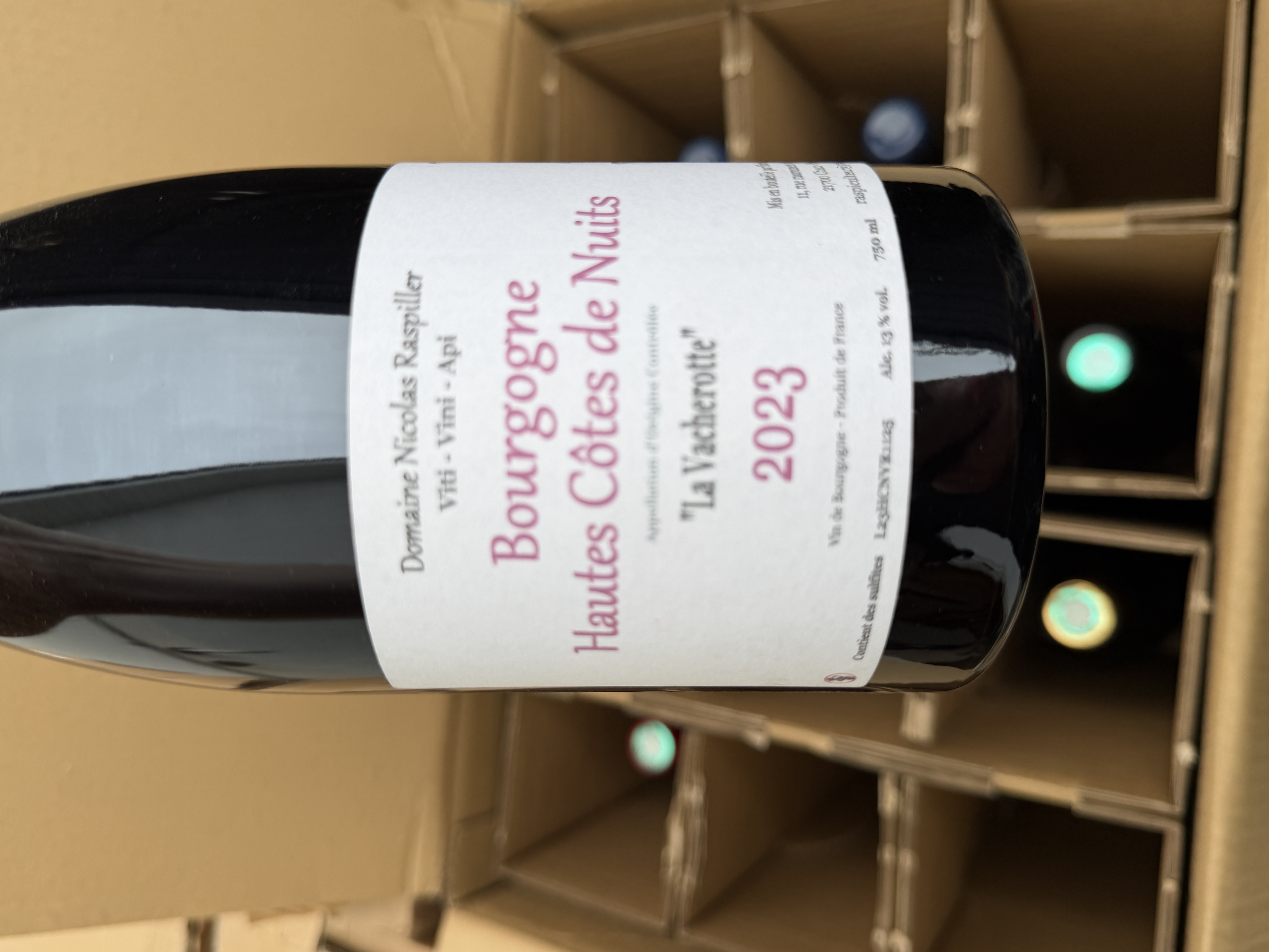 Nicholas Raspiller - Hautes Côtes de Nuits Rouge 2023 - Søllerød Vin