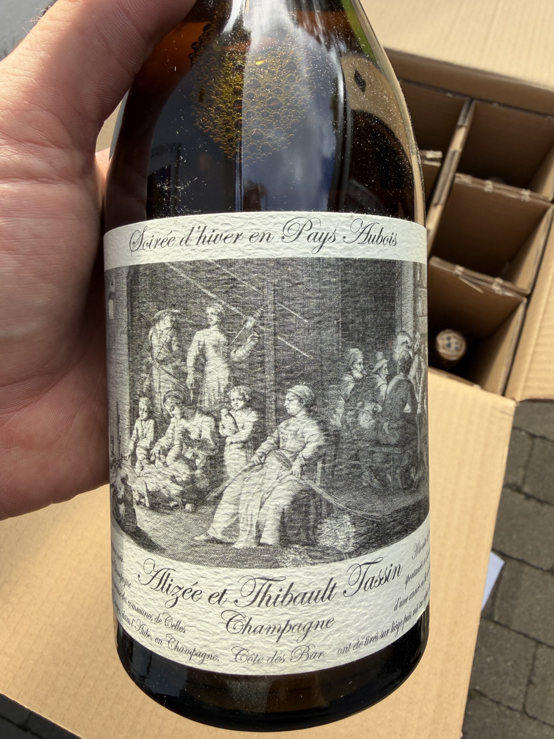 Thibault Tassin Champagne - Soirée d'hiver en pays Aubois” - Søllerød Vin